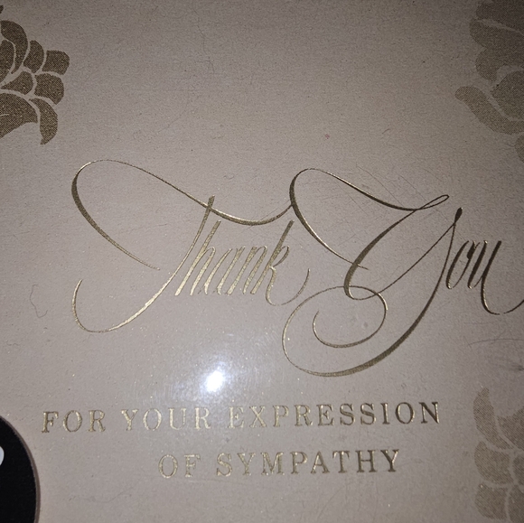 VALUE PACK 20... Thank you cards for your expression of sympathy. - Picture 2 of 5